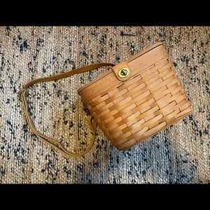 Vintage Longaberger Purse Basket
